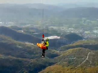 Alpinista soccorso sul Monte Le Senate, intervento con elicottero [Video]