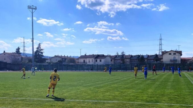 Calcio: la Romania vince il match Uefa a Gualdo Tadino