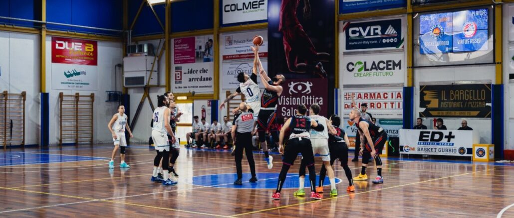 Il Basket Gubbio conquista la semifinale in Gara 2 ad Assisi