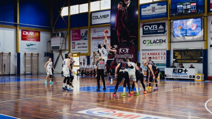 Il Basket Gubbio conquista la semifinale in Gara 2 ad Assisi