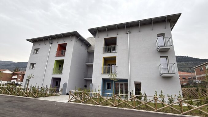 Alloggi sociali inaugurati a Gubbio con i fondi della Regione