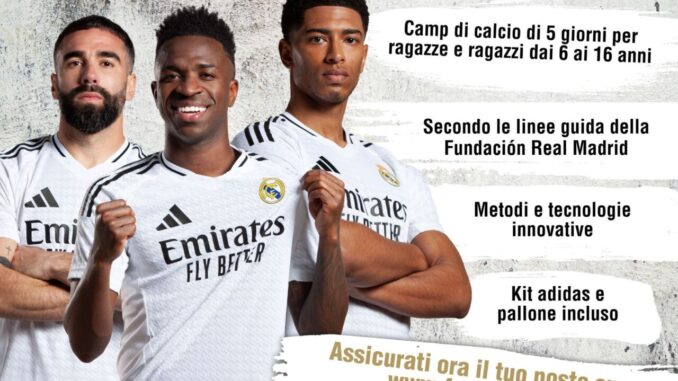 Arriva a Nocera Umbra il CAMP Fundación Real Madrid Clinics